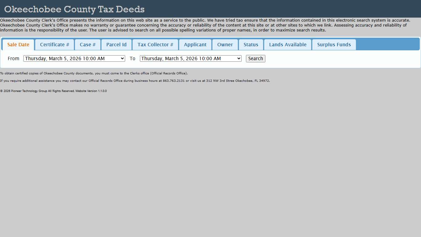 Tax Deed - Tax Deed
